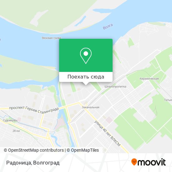 Карта Радоница