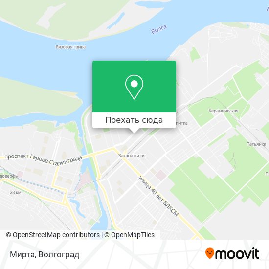Карта Мирта
