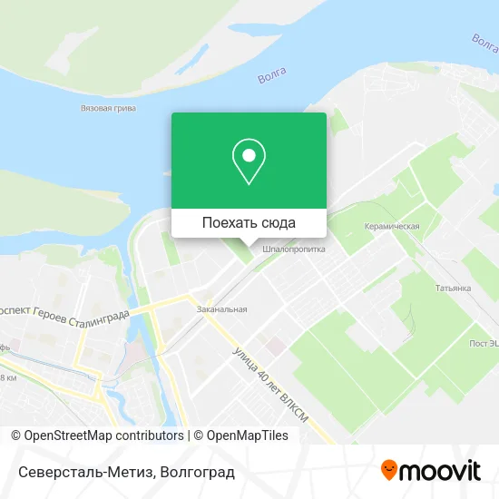 Карта Северсталь-Метиз
