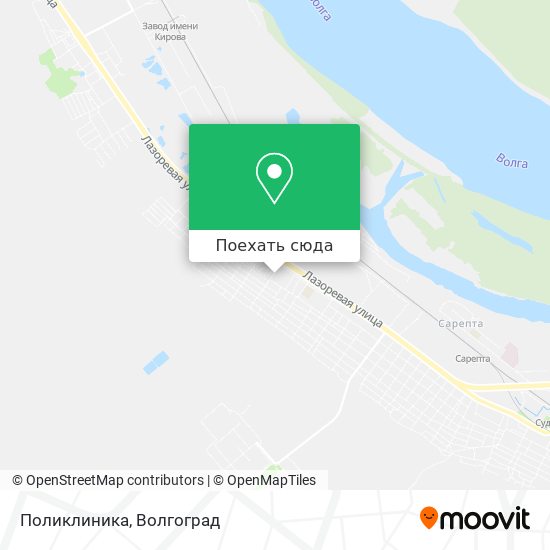 Карта Поликлиника
