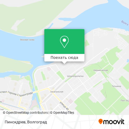 Карта Пинскдрев