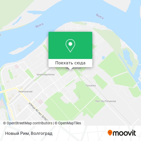 Карта Новый Рим
