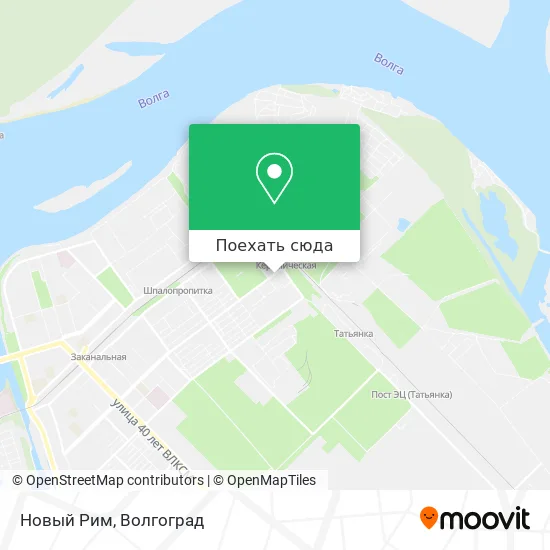 Карта Новый Рим