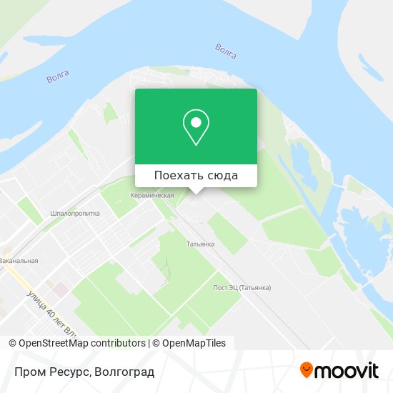 Карта Пром Ресурс