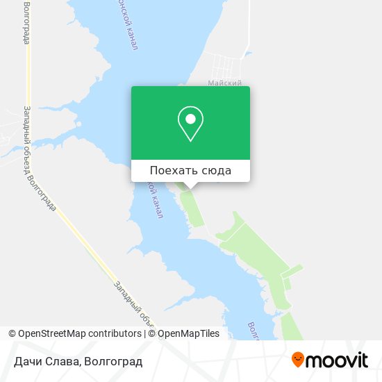 Карта Дачи Слава