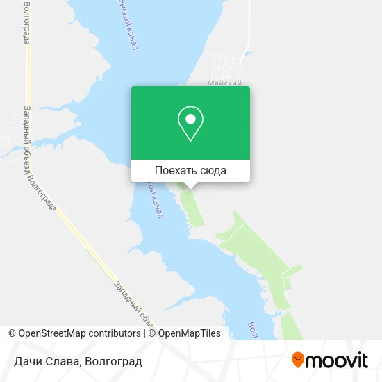 Карта Дачи Слава