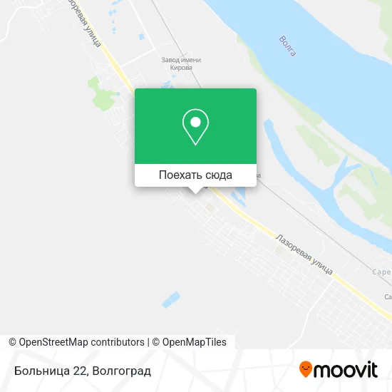 Карта Больница 22
