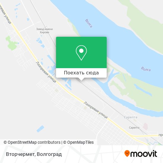 Карта Вторчермет