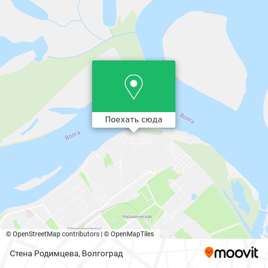 Карта Стена Родимцева