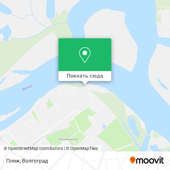 Карта Пляж
