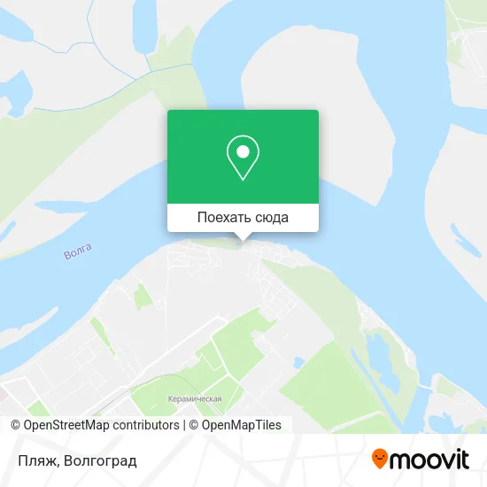 Карта Пляж