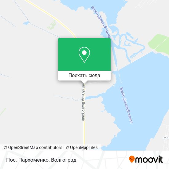 Карта Пос. Пархоменко