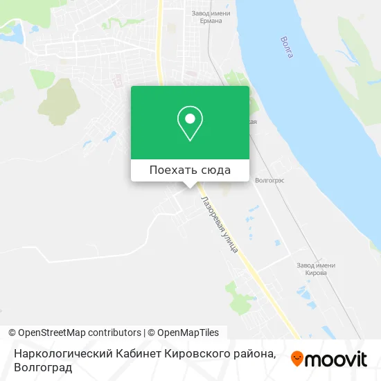 Карта Наркологический Кабинет Кировского района