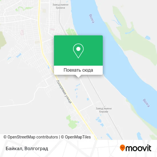 Карта Байкал