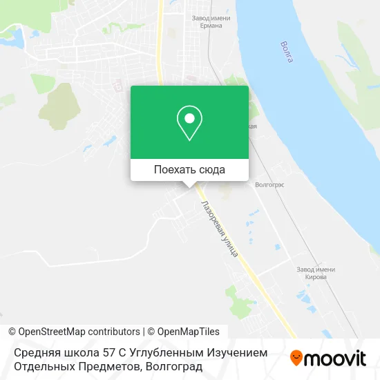 Карта Средняя школа 57 С Углубленным Изучением Отдельных Предметов