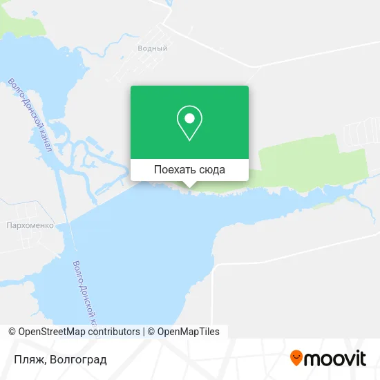 Карта Пляж