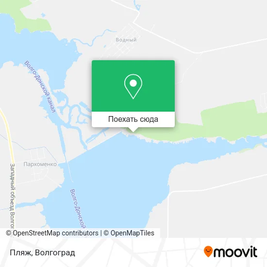 Карта Пляж