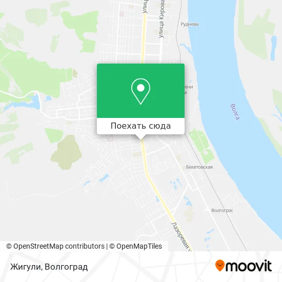 Карта Жигули