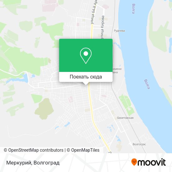 Карта Меркурий