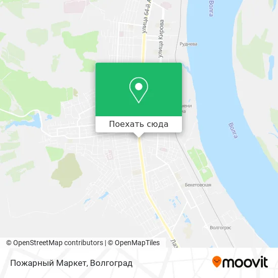 Карта Пожарный Маркет