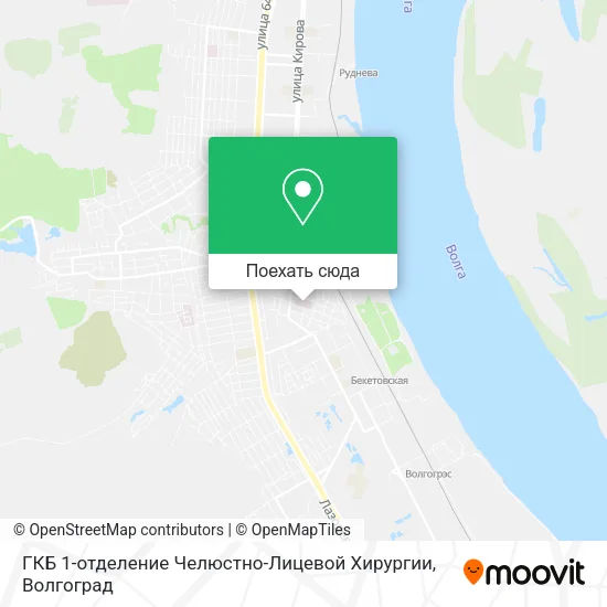 Карта ГКБ 1-отделение Челюстно-Лицевой Хирургии
