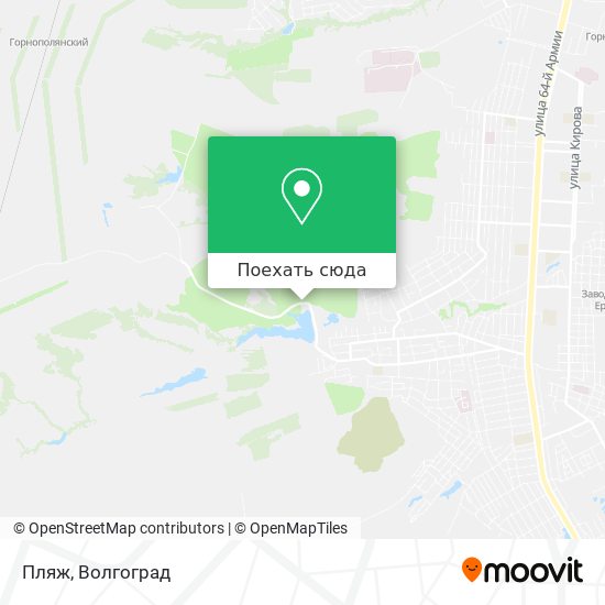 Карта Пляж