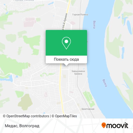 Карта Медас