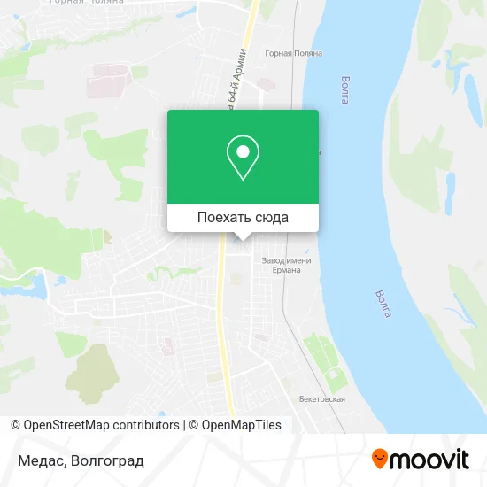 Карта Медас