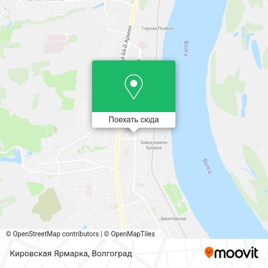 Карта Кировская Ярмарка