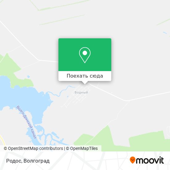 Карта Родос