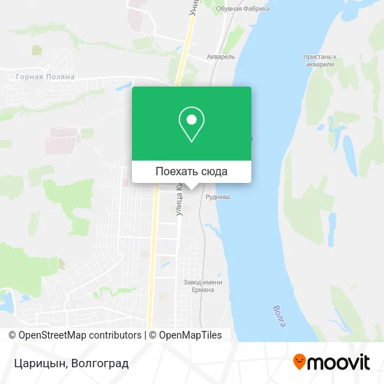 Карта Царицын