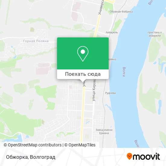 Карта Обжорка