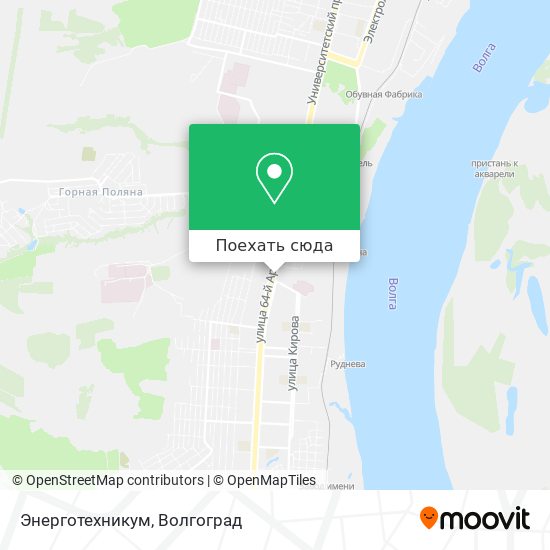 Карта Энерготехникум