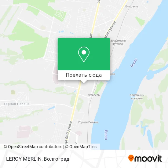 Карта LEROY MERLIN