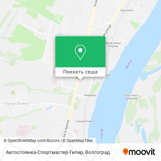 Карта Автостоянка-Спортмастер-Гипер