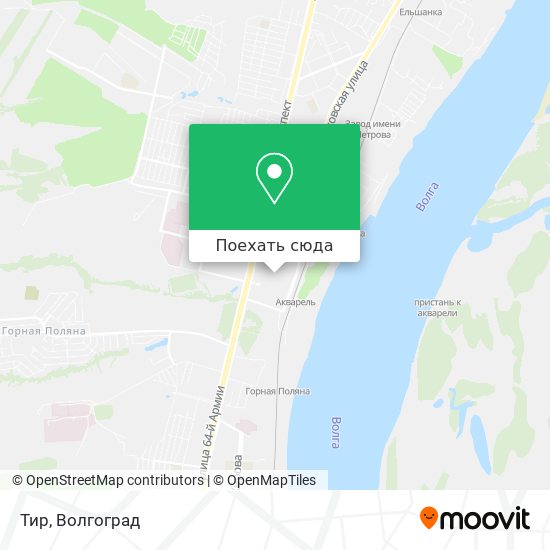 Карта Тир