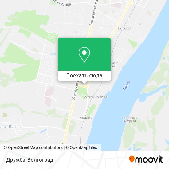 Карта Дружба