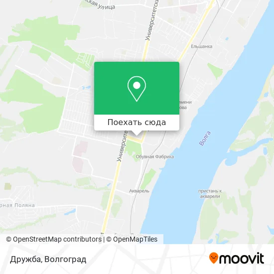 Карта Дружба