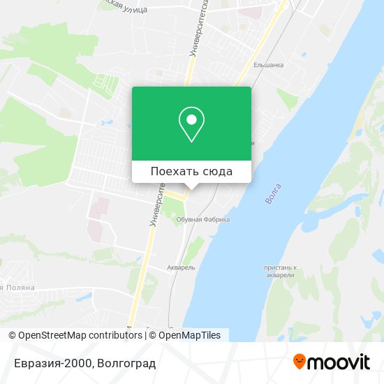 Карта Евразия-2000
