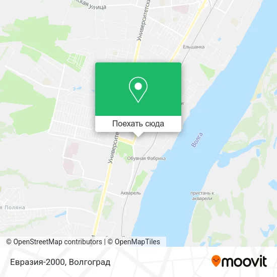 Карта Евразия-2000