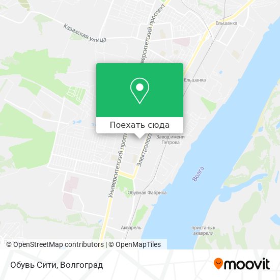 Карта Обувь Сити