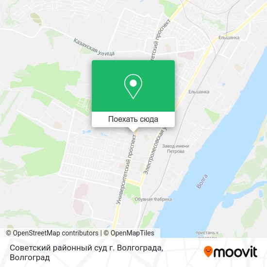 Карта Советский районный суд г. Волгограда