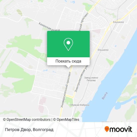 Карта Петров Двор