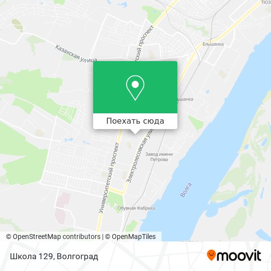 Карта Школа 129