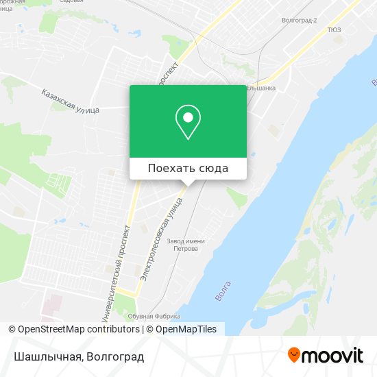 Карта Шашлычная