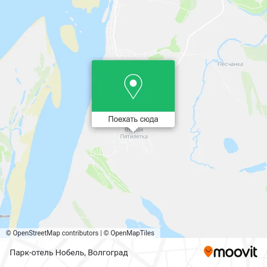 Карта Парк-отель Нобель