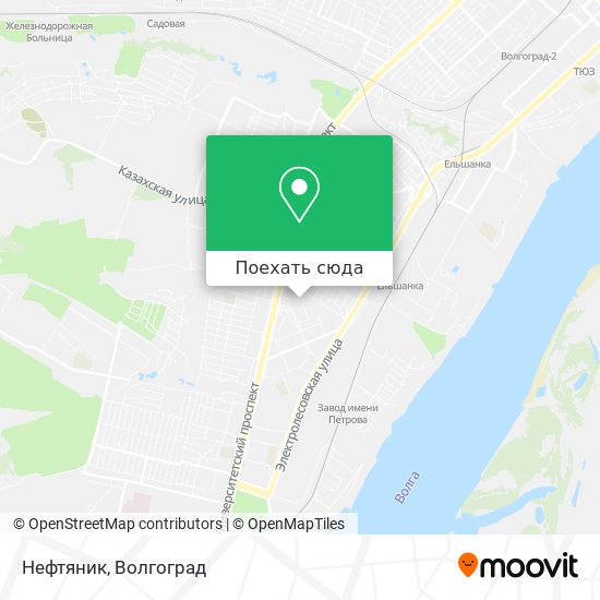 Карта Нефтяник