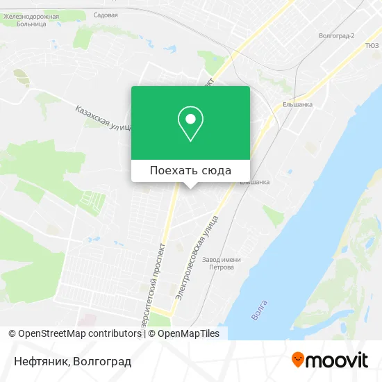 Карта Нефтяник