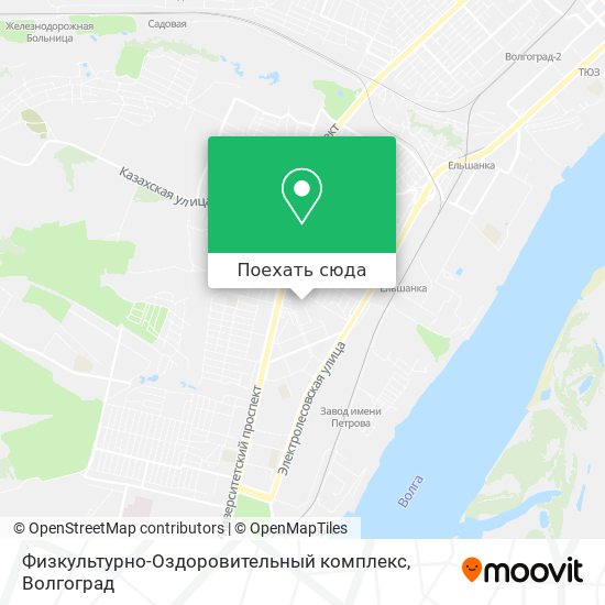 Карта Физкультурно-Оздоровительный комплекс