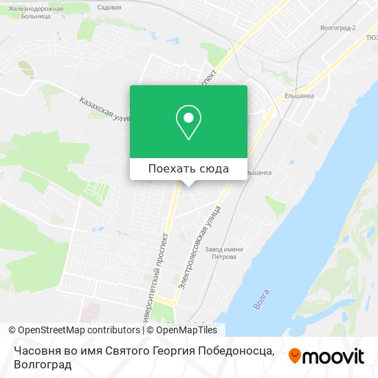 Карта Часовня во имя Святого Георгия Победоносца